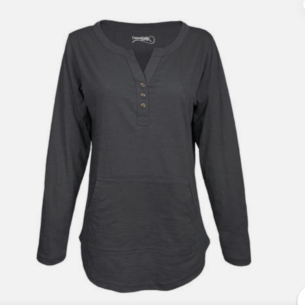NEW CANYON GUIDE JULIA HANLEY DARK SHADOW WOMENS SWEATSHIRT KANGAROO POCKETS